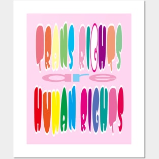 Trans Rights Are Human Rights Posters and Art